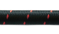 -8AN Gummislang (60cm) Rött Nylonöverdrag Vibrant Performance